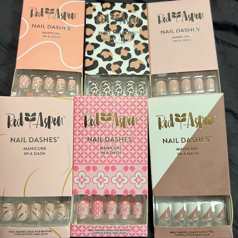 Red Aspen nail bundle